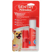 Petrodex Dental Cleaning Paste Kit for all Dogs 亮白潔齒膏連手指套一件